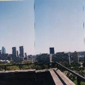 View of Philadelphia from The Parkway Apartments