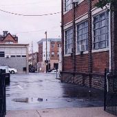 St. Monica's Rectory with Neigborhood