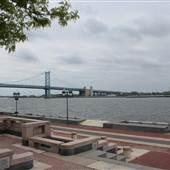 Penn's Landing - Great Plaza and Walnut Street