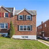 INT/EXT. City/Suburban Brick Townhouse on a Wide Residential Park Block in Roxborough, Philadelphia