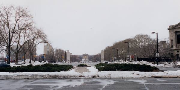 20th  Street & Ben Franklin Parkway